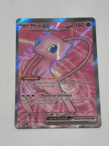 Carta Pokemon Mew EX - Ultra Rara