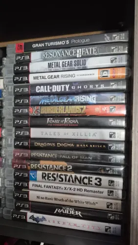 Jogos de PS3 (Coleção atualizada com o que esta disponível)