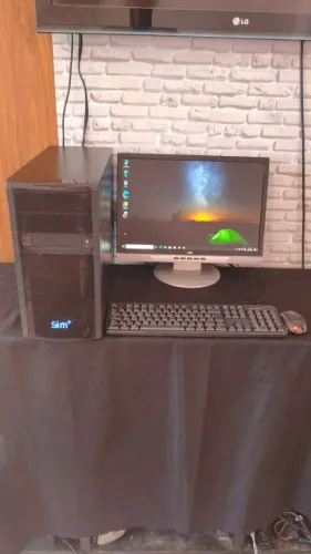 PC i3 Completo,SSD120,4Gigas de memoria,Passo Cartao(Leia o Anuncio com atensao)Valor pra 