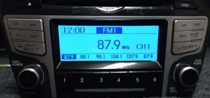 Som Hyundai Ix35 Radio Cd Player 6 discos Original 2010/11