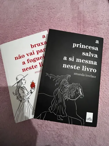 A princesa salva a si mesma neste livro/ A bruxa não vai para fogueira nesse livro
