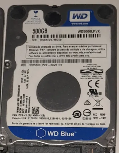 {HD} de 500gb pra Notebook [FAÇA SUA OFERTA]