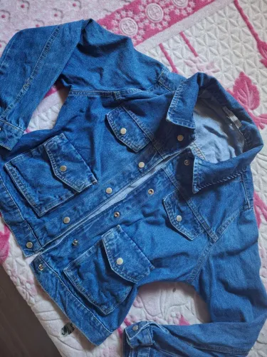 Jaqueta jeans usada