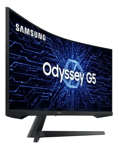 MONITOR 34" SAMSUNG ODYSSEY G5 CURVO (NOVO, COM GARANTIA, PRONTA ENTREGA)