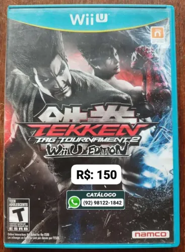 Tekken Tag Tournament 2 WiiU Edition = R$: 150