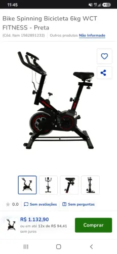bicicleta ergométrica