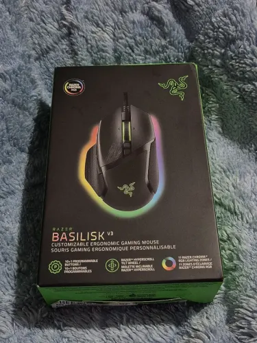 Mouse Gamer Razer Basilisk V3 RGB Ergonômico 26K DPI Original
