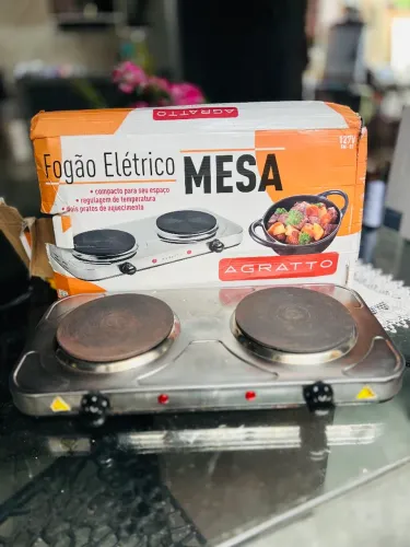 Fogão Elétrico Agratto 2 Bocas - Apenas R$ 170,00