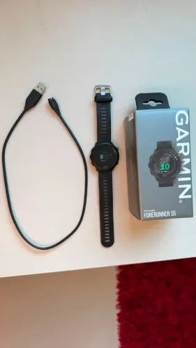 Garmin Forerunner 55 GPS Original Completo | Caixa + Carregador | Excelente Estado