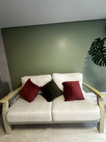 Sofá dois lugares design moderno elegante