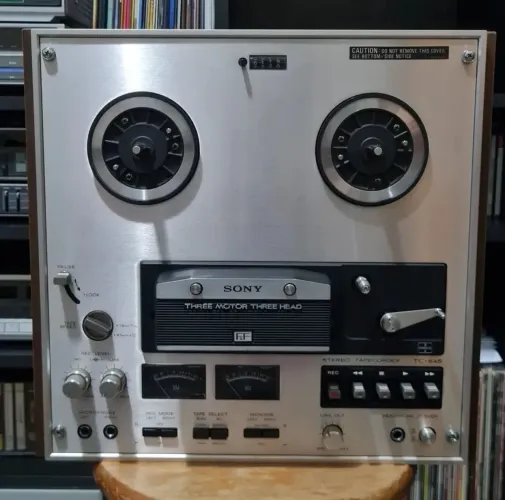 Gravador De Rolo Sony Tc-645 *somente Entrega Pessoalmente