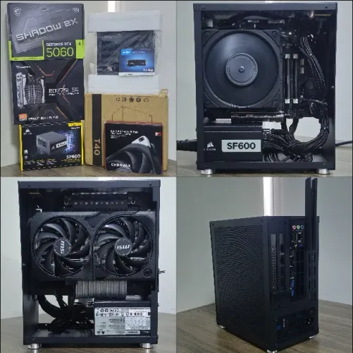 PC Gamer Mini ITX | Ryzen 7-7745hx 32GB Ddr5 | NVMe 1TB Gen4 | Rtx5060 8GB Gddr7