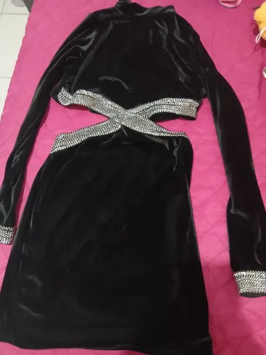 Vestido de veludo