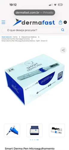 Caneta microagulhamento derma pen smart gr nova !