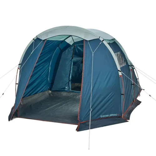 Barraca de Camping Arpenaz (4.1) 4 Pessoas + 1 Quarto Quechua Azul