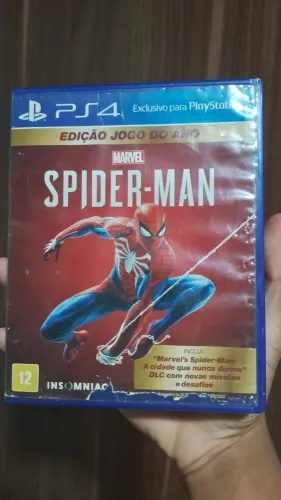 Jogo do Ps4: Homem-Aranha. Edição do ano.