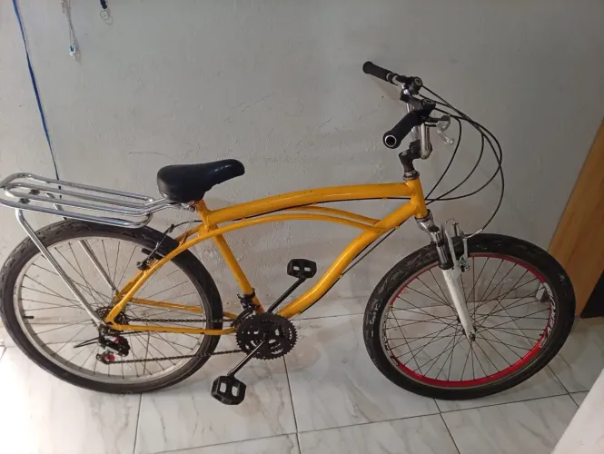 Bicicleta caiçara aro 29 com amortecedor
