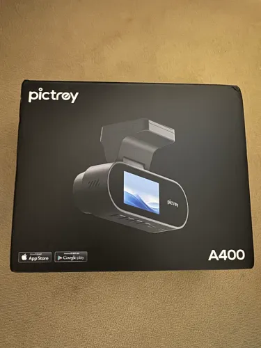 Câmera Veicular Dashcam DDPAI Pictrey A400 - Gravação 4K Ultra HD + Tela