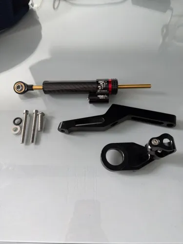 Amortecedor Direção Kawasaki Ninja Zx6r 636 Fibra De Carbono