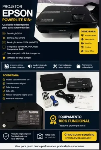 Retroprojetor Epson