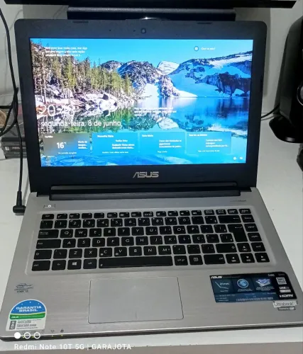 Ultrabook ASUS S46CA Core i5 SSD 120GB WINDOWS 10 PRO