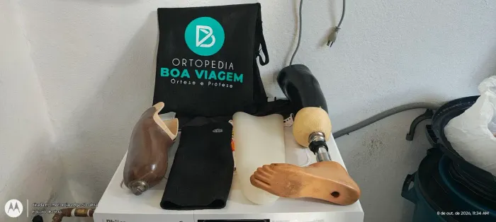 Prótese compreta + LINE + joelheira  e um encher reserva 