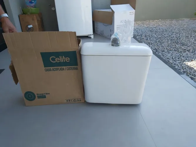 Caixa acoplada Celite completa