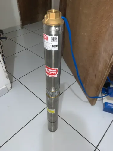 Bomba Caneta Thebe 3TSM2-10, versão monofásica 220 V, 2 fios, com saída de 1? BSP.