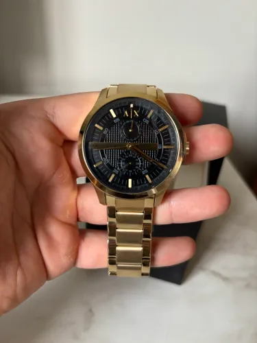 Relógio Armani AX2122 Dourado