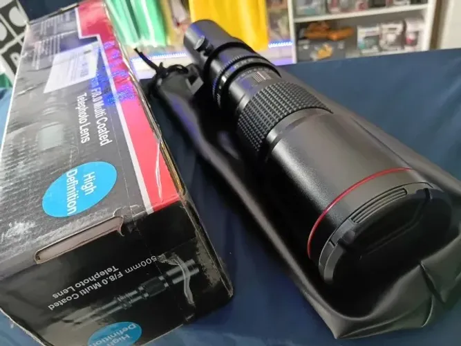 LENTE TELEOBJETIVA 500MM PARA NIKON
