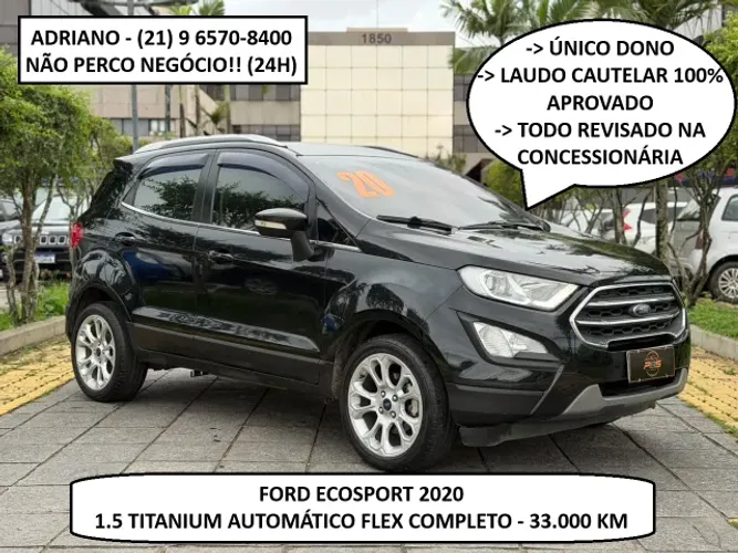 Ford Ecosport Titanium 1.5 12V Flex 5P AUT 2020