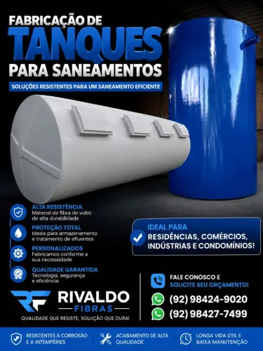 Tanque para saneamento