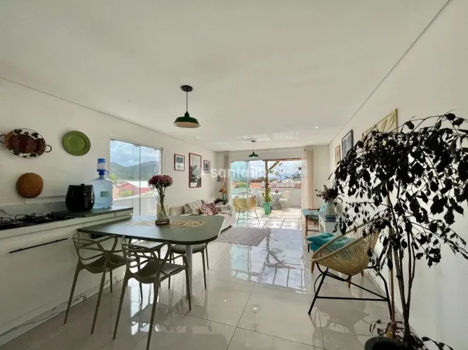 Cobertura com 2 dormitórios para alugar, 109m² - Campeche - Florianópolis/SC