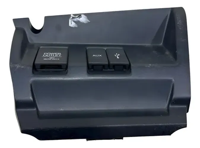 Moldura Painel C/ Tomada Aux/usb Honda Fit 2015 - 77290t5n Preto