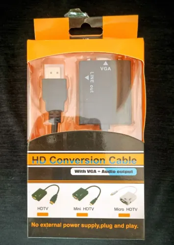 Conversor HDMI para VGA 