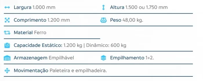 Rack Porta Palete