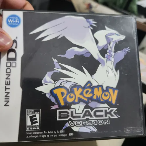 Pokemon Black loose com caixa costum