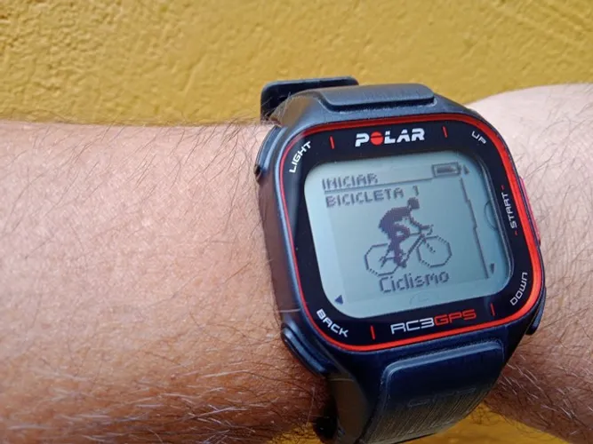 Relógio polar GPS corrida ciclismo