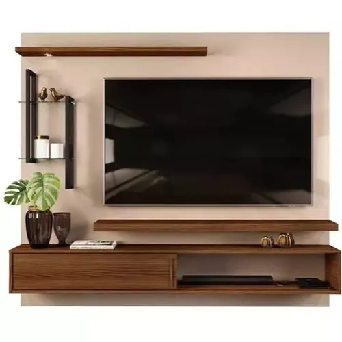Sala home painel rack bancada pra t.v até 60"