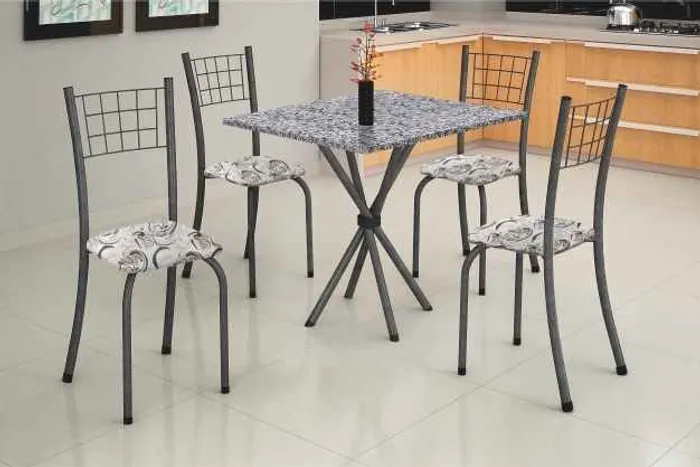 Cozinha copa mesa cozinha com 4 cadeiras