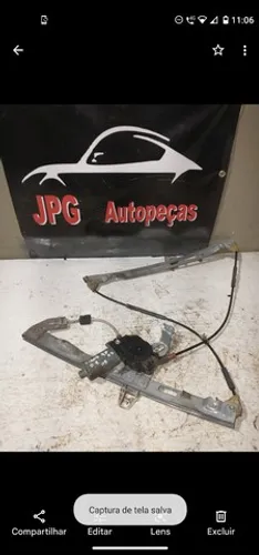 Máquina de vidro elétrico dianteiro direita Peugeot/206 2005 4p