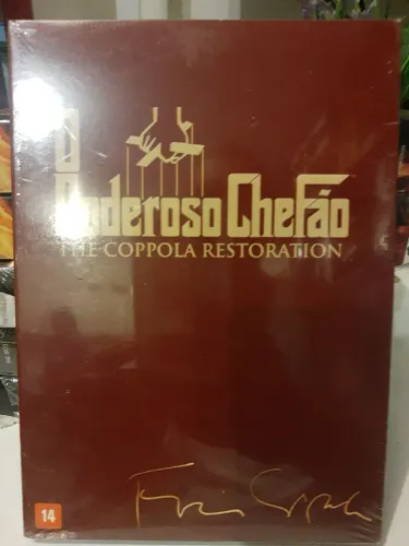 DVD- BOX O PODEROSO CHEFÃO ( NOVO E LACRADO )