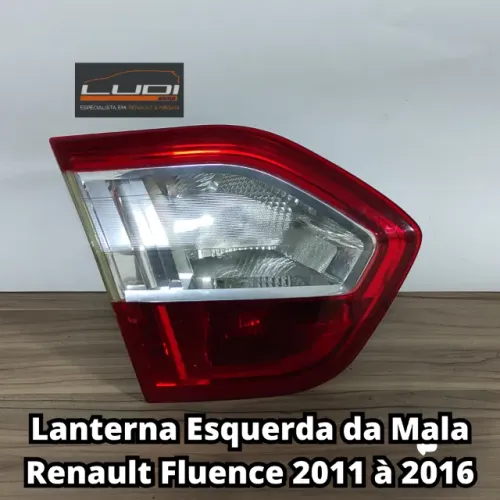 Lanterna Esquerda da Mala Renault Fluence 2011 à 2016