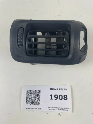 Difusor Ar Esquerdo Renault Clio 2012 A 2015 *