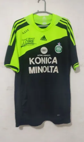 saint-étienne fc france camisa xl m77x60 iten de colecionador