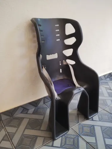 Cadeirinha infantil traseira de bicicleta