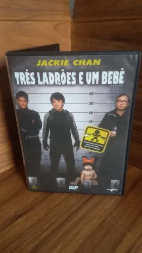 dvd três ladrões e um bebê