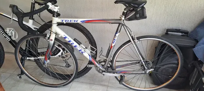 Trek alumínio garfo titânio tam M 54