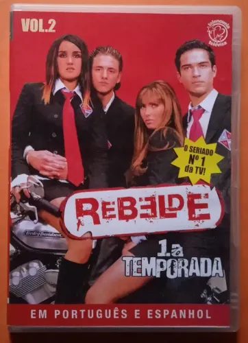 Dvd Rebelde 1a. Temporada Disco 2 Face Dupla 