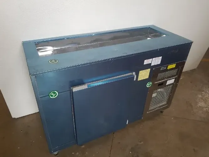 Balcão Condimentador Pista Embutida INOX 1,40m
